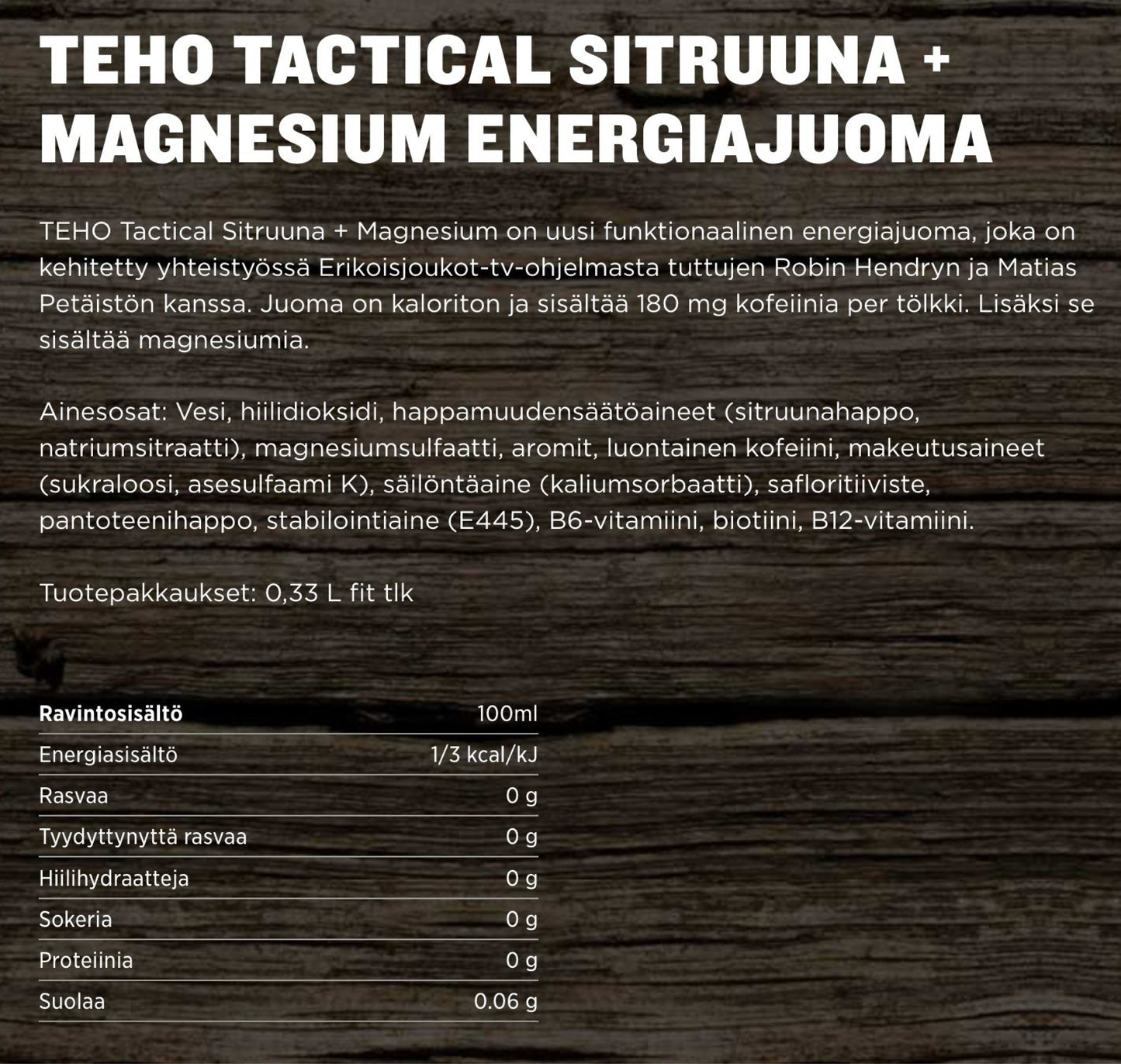 TEHO TACTICAL 24 pack